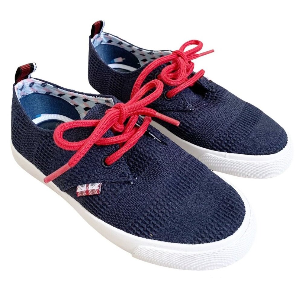 NWOT Ben Sherman Canvas Sneakers Navy Blue 12